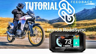 2024 Honda TRANSALP 750 Road Sync App  Complete Tutorial and Feedback [upl. by Tiloine]