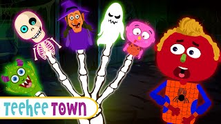 Finger Family Spooky Songs  Scary Songs For Kids  Teehee Town [upl. by Goldwin]