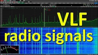 VLF Radio Signals received in Macedonia [upl. by Johnathan367]