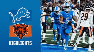 Lions win COMEBACK THRILLER over the Bears  2023 Week 11 Game Highlights [upl. by Howund]