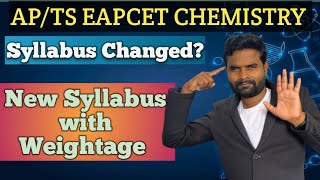 APampTS EAMCET Chemistry Chapter wise Weightage [upl. by Jackson182]