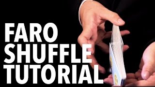 Cardistry for Beginners Shuffles  Faro Shuffle Tutorial [upl. by Shuma255]