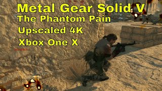 Metal Gear Solid V The Phantom Pain Upscaled 4K on Xbox One X [upl. by Nalyt851]