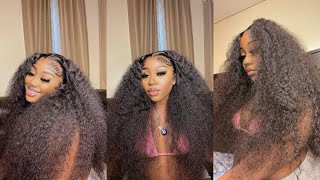 BEST HD LACE EVER 🔥 Flip Over Water Wave Frontal Wig Install  Dramatic Baby Hair  Asteria Hair [upl. by Anyar]