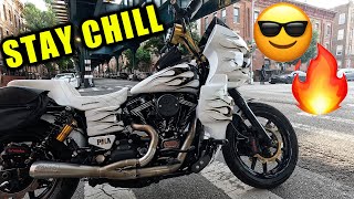 How I Keep My Motorcycle From Overheating 🔥🔥🔥 [upl. by Revned]