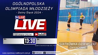 LIVE Ogólnopolska Olimpiada Młodzieży Śląskie vs WarmińskoMazurskie [upl. by Esli]