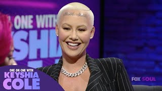 Amber Rose Shares Why She Got Her Kids Names Tattooed On Her HEAD  One On One With Keyshia Cole [upl. by Ahsatal563]