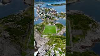 The most spectacular football pitch in the world adventuretime [upl. by Dublin]