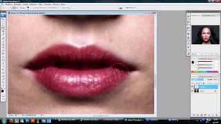 Tutorial Photoshop truccare il viso di una persona [upl. by Inaboy986]