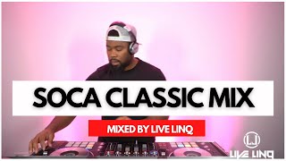 SOCA CLASSIC OLD SCHOOL MIX  Krosfyah Square One Burning Flames Super P  Mixed By Live LinQ [upl. by Darken]