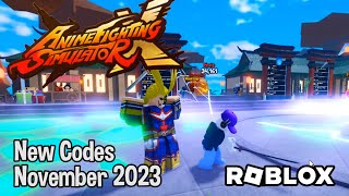 Roblox Anime Fighting Simulator X New Codes November 2023 [upl. by Yerggoeg]