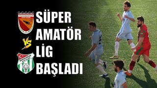 Süper Amatör Lig Başladı GAZİOSMANPAŞA  BAHÇELİEVLER MAÇ ÖZETİ [upl. by Astri]