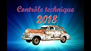 CHANGEMENT DU NOUVEAU CONTRÔLE TECHNIQUE 2018 [upl. by Ojimmas]