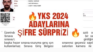 🔥Şifre sorunu 🔥 Ösym Yks 2024 Sınav Giriş belgesi nasıl Çıkartılır  yks2024 2024yks [upl. by Leahcin]