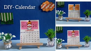 How to make Calendar at home l DIY Calendar 2025 I Paper Calendar idea l Art and Craft with paper [upl. by Marcellina523]