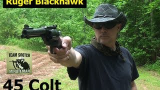 Ruger Blackhawk Single Action Revolver [upl. by Ymmas829]