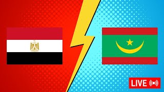 مشاهدة مباراة مصر وموريتانيا بث مباشر  Egypt vs Mauritania Live Streaming [upl. by Lalitta125]