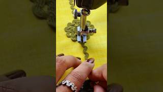 Amazing RICK RACK Design Using Sewing Tips And Tricks In Few Steps shorts [upl. by Blood]