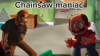 Fnf ChainsawManiac but DBTG and Marvin sing it [upl. by Ennairrac811]