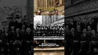 The most intelligent photo ever taken The Solvay Conference 1927 💯🧠👀 einstein schrodinger curie [upl. by Fabiolas290]