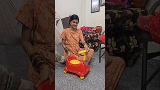 Mini vlog 27  cmt for link meesho la papa kaga 300 rs ku vanguna potty seat  abivlogs Abi vlogs [upl. by Froemming]