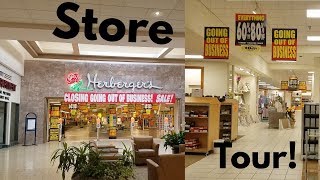 STORE TOUR Younkers in Cedar Rapids IA amp Herbergers in Rapid City SD [upl. by Ydnolem]