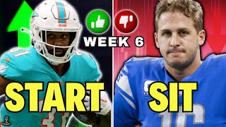 Your COMPLETE Week 6 Fantasy Football MATCHUPS Playbook  MUST Starts amp MUST Sits  Raheem Mostert [upl. by Dylane]