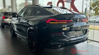 2024 BMW X6  Wild Sport Luxury Coupe Black [upl. by Aleibarg]