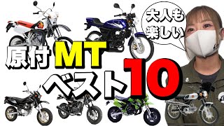 カッコいい50ccMTバイクBest10！車の免許で乗れて大人も楽しめる原付10台！ [upl. by Marcellus]