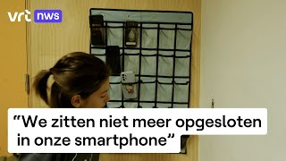 In het Franstalig onderwijs gaat de gsm op hotel [upl. by Adnawaj]