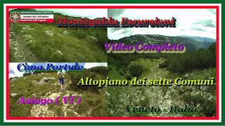 Cima Portule  Asiago VI  Veneto  Italia  Video completo [upl. by Lello11]