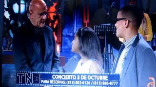 Franser Pazos y Priscilla Naranjo en TV Completo [upl. by Llewej]