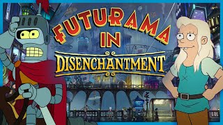 EVERY Futurama Reference in Disenchantment Parts 13 [upl. by Nylavad348]