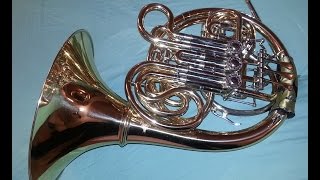 Unboxing  Waldhorn  French Horn  Thomann HR301G [upl. by Schug513]