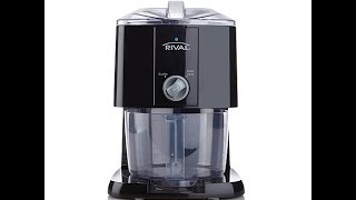 Rival Deluxe Ice Shaver and Slushy Drink Maker [upl. by Ladd132]