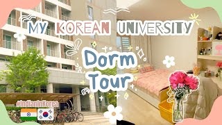 Korean University Dorm Tour  GIST Dormitory 9  Graduate School  Assam Girl in Korea [upl. by Aihsenod325]