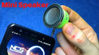 How to make a mini speaker from a bottle cap [upl. by Rempe]