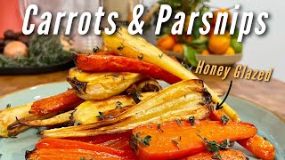 Honey Glazed Carrots and Parsnips  The Ideal Christmas Dinner Side Dish [upl. by Steffy557]