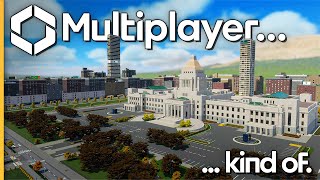 Cities Skylines 2 Multiplayer kind of — 5 Builders 1 City 8 [upl. by Tinor]