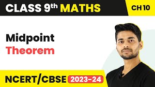 Midpoint Theorem  Quadrilateral  Class 9 Maths [upl. by Braden]