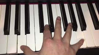 ‘A Quiet Time’ Saloon Music Piano Tutorial [upl. by Shanney]