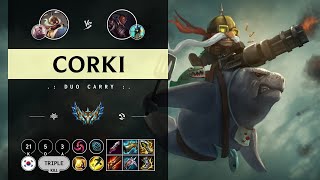 Corki ADC vs Lucian  KR Challenger Patch 1410 [upl. by Raffin]