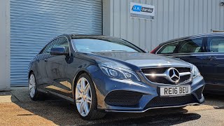 2016 C207 MercedesBenz E350 AMG Line Coupe with Premium Pack  Condition and Spec Review [upl. by Themis]