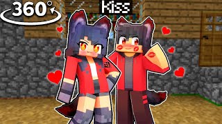 Aphmau ULTIMA Wolf Love Storie AARON KISSED [upl. by Delinda124]