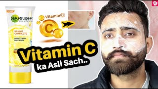 VITAMIN C Real Truth😲😲  Garnier VITAMIN C Face wash Review  SKINCARE  QualityMantra [upl. by Devitt77]