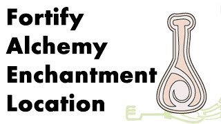 Skyrim How to get the Fortify Alchemy Enchantment [upl. by Yung]