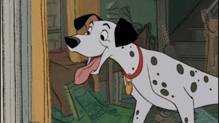 Les 101 Dalmatiens  Pongo seeing Perdita for the very first time [upl. by Silloc]