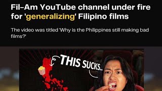 my reaction to  Why is the Philippines still making bad films by One Down Media [upl. by Yentrok]