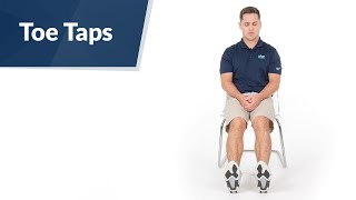 Seated Toe Tap Exercise [upl. by Sari]