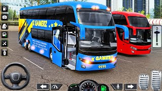 Realistic City Bus Driving 3D  Euro Coach Bus Simulator 2024  Android GamePlay [upl. by Edyaw]